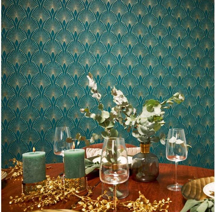 Immagine prodotto Livingwalls Nuove pareti 50's Glam Art Deco Look (53 x 1005 cm)
