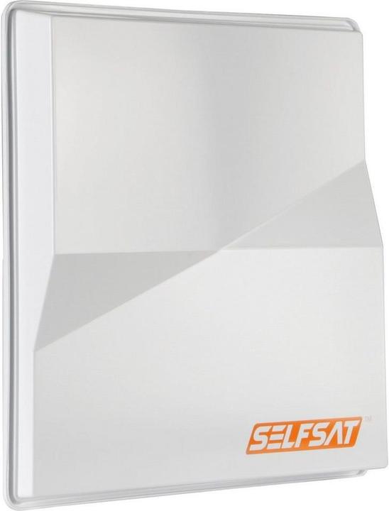 Actual product image Selfsat H50M2, 6.2° Dual Flat Antenna Twin, for Astra & Hotbird simultaneously (Flat antenna, 33.70 dB, DVB-S / -S2)