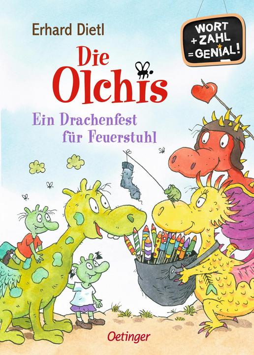 Produktbild Wort + Zahl Olchis Drachenfest (Deutsch, Erhard Dietl, 2023)