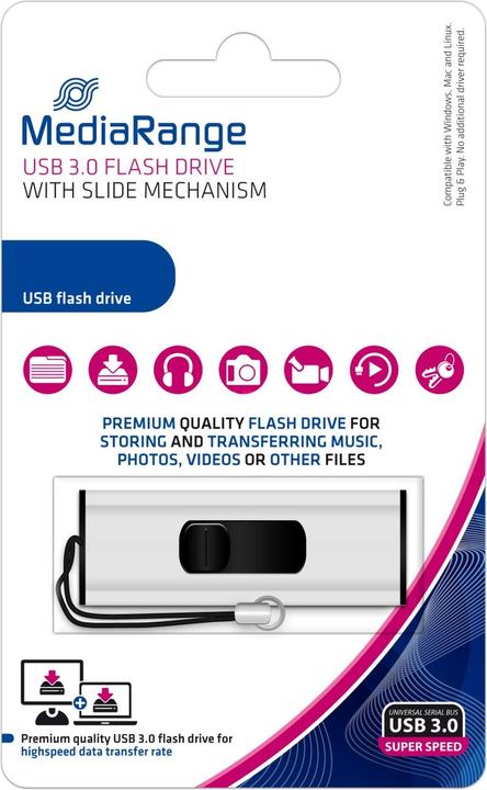 Actual product image MediaRange SuperSpeed (32 GB, USB-A, USB 3.0)