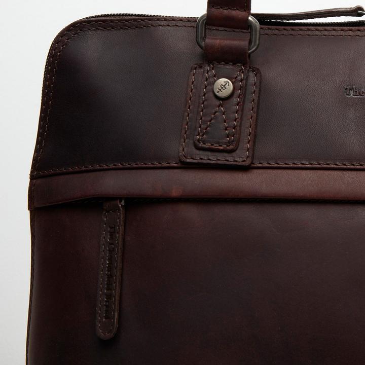 Immagine prodotto The Chesterfield Brand Borsa a tracolla Branson in pelle con scomparto per laptop da 37 cm