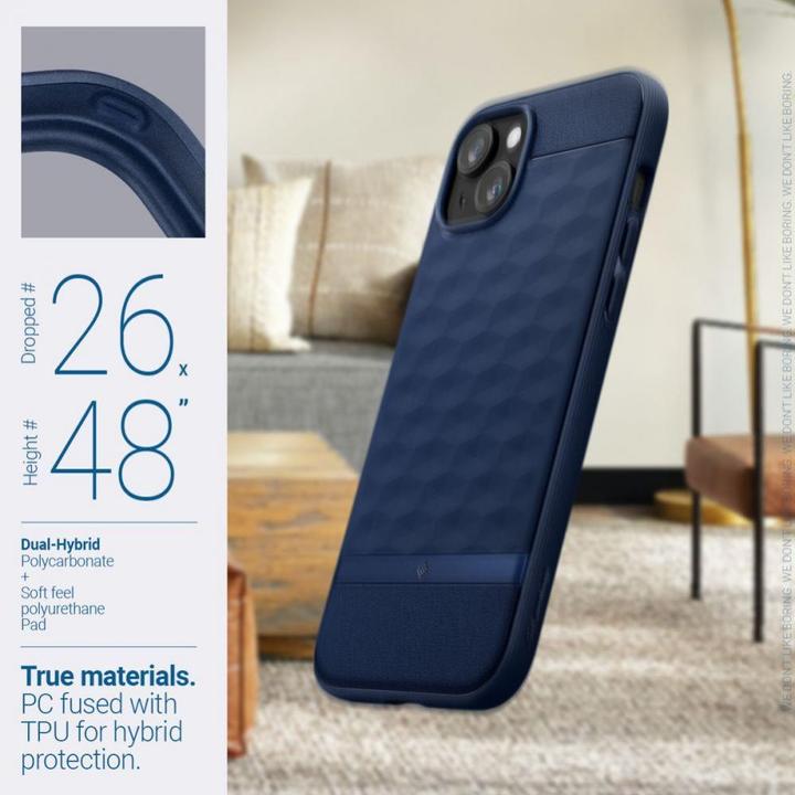 Image du produit Caseology Parallax Mag Magsafe Iphone 15 Bleu Nuit (Apple iPhone 15)