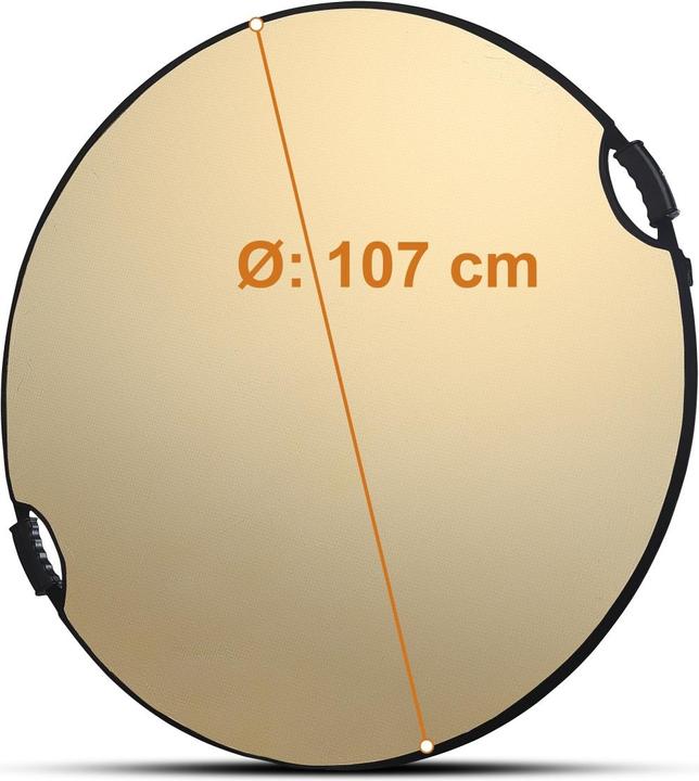 Produktbild Walimex pro Pro 5 in 1 Faltreflektor wavy comfort (Faltreflektor, 107 cm)