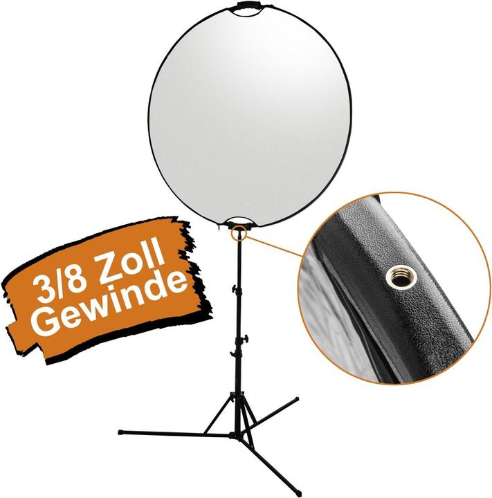 Produktbild Walimex pro Pro 5 in 1 Faltreflektor wavy comfort (Faltreflektor, 80 cm)