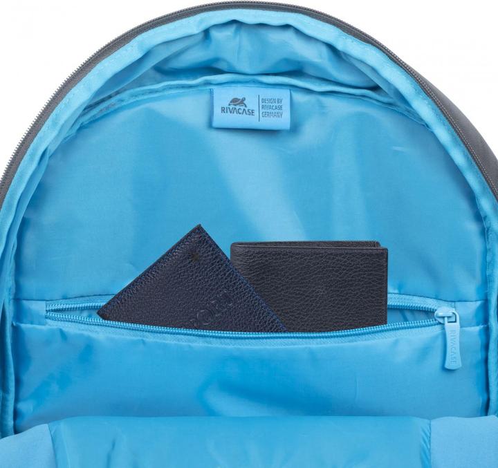 Actual product image Rivacase Riva NB Backpack Alpendorf Eco 13.3"-14" grey 7523