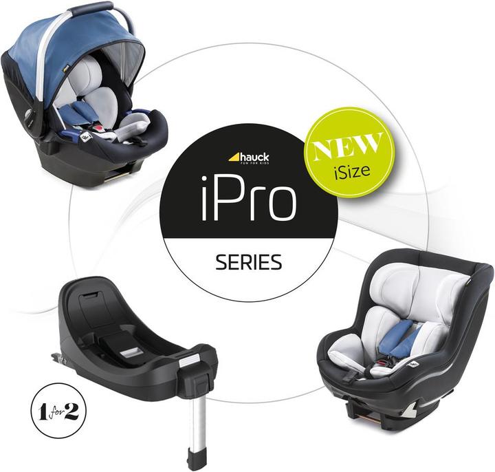 Actual product image Hauck iPro Kids Set i-Size (Reboarder, ECE R129/i-Size Standard)