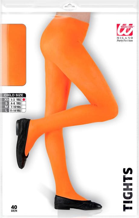 Produktbild Widmann Kinderstrumpfhose orange (4, 5, 6)