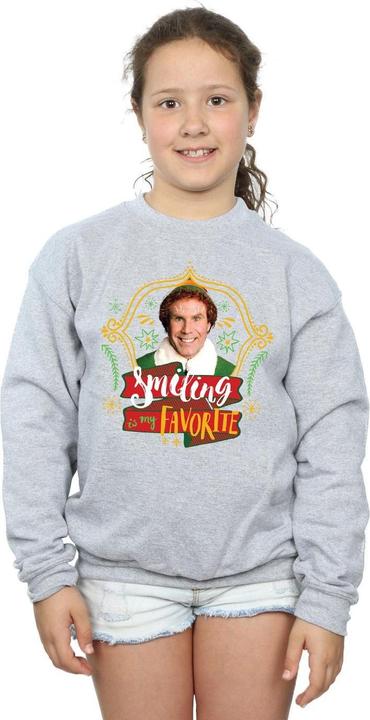 Produktbild Elf Buddy Smiling Sweatshirt Mädchen (128)