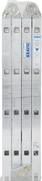 Actual product image Krause STABILO hinged multipurpose ladder, can be used as a lean to ladder or step (Single ladder, 575 cm)