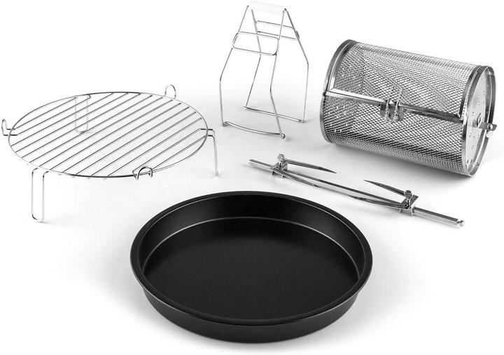 Produktbild Klarstein VitAir Turbo Heissluftfritteuse, Rot/Schwarz