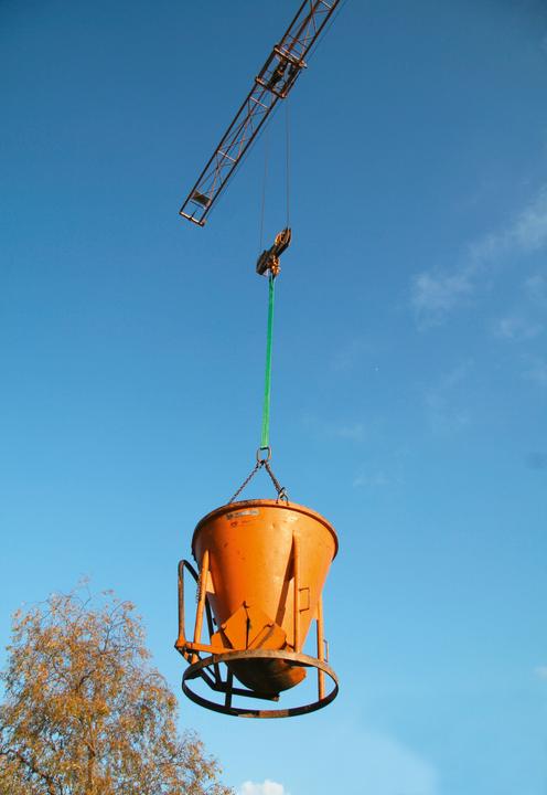 Actual product image Kerbl Lifting strap, load capacity 2t/4t2-ply, 4m, 6cm wide