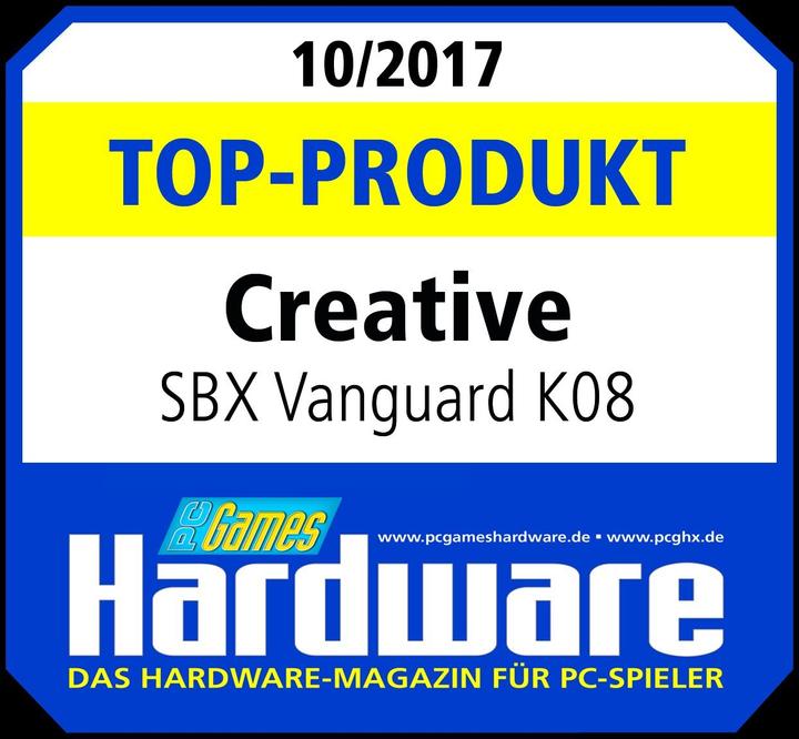 Immagine prodotto Creative Sound BlasterX Vanguard K08 (DE, Cablato)