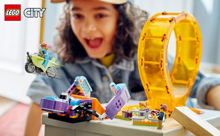 Produktbild LEGO Schimpansen-Stuntlooping (60338, LEGO City)