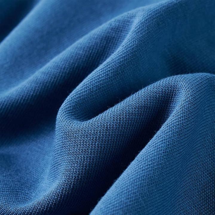 Image du produit VidaXL Sweat à capuche enfant bleu 92,Composition : 80% coton. 20 (92)