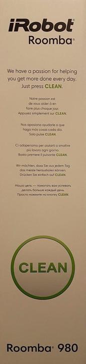 Actual product image iRobot Roomba 980 (Robot vacuum)