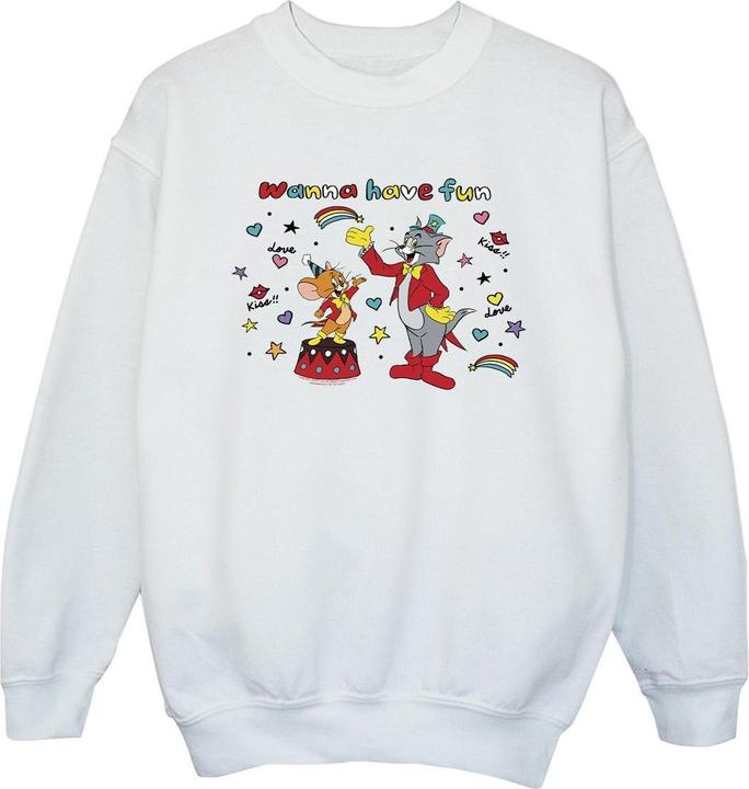 Produktbild Tom & Jerry Wanna Have Fun Sweatshirt Mädchen (140, 146)
