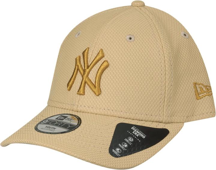 New Era Kinder Cap - DIAMOND 9FORTY NY Yankees gold - Child (53, 52 C, 54 C)