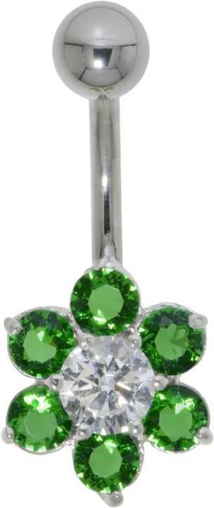 Bijouteria Bauchpiercing (Edelstahl, Silber 925, Zirkonia)