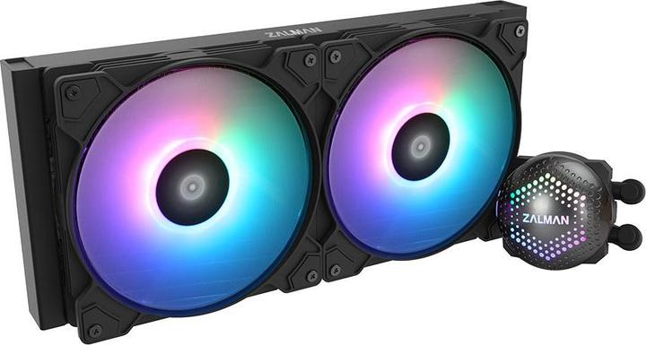 Produktbild Zalman ALPHA28 Black CPU Liquid Cooler 280mm Radiator 2 x 140 mm Fan ARGB pump Dual