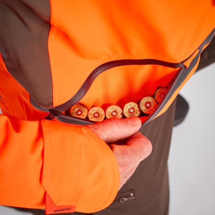 Produktbild Solognac Jagdjacke Regenjacke Renfort 900 orange (L)