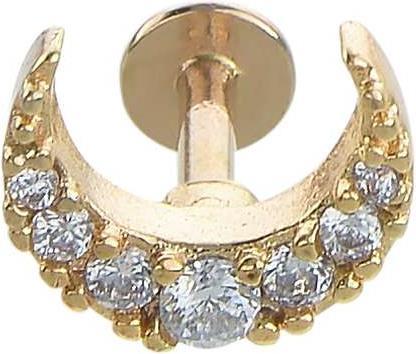 Immagine prodotto Bijouteria Piercing orecchio (Acciaio inossidabile, Rivestimento PVD, Vetro (di orologio))