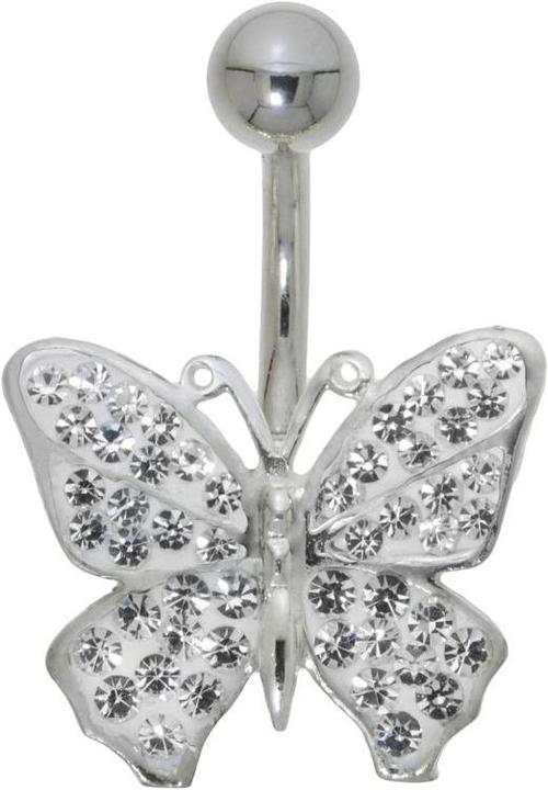 Produktbild Bijouteria Bauchpiercing (Edelstahl, Silber 925, Kristall)