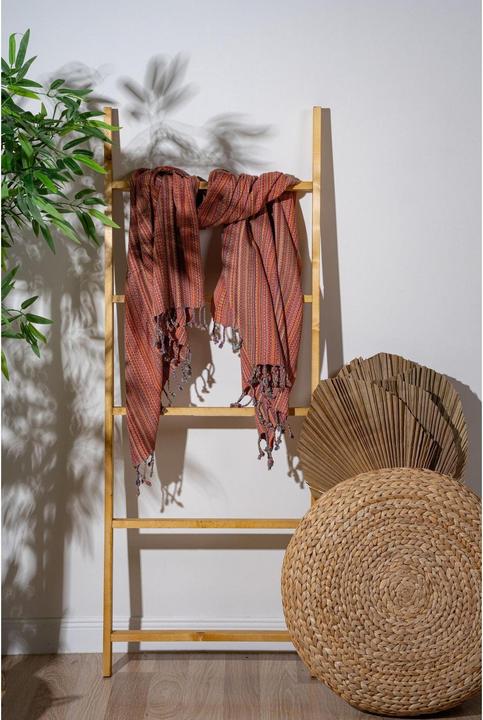 Actual product image Foutastic Strandtuch Otantik Orange, Schnelltrocknend: Ja, Breite: 90 (90 x 175 cm)