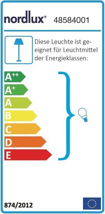 Energie-Label Nordlux Ellen (E27)