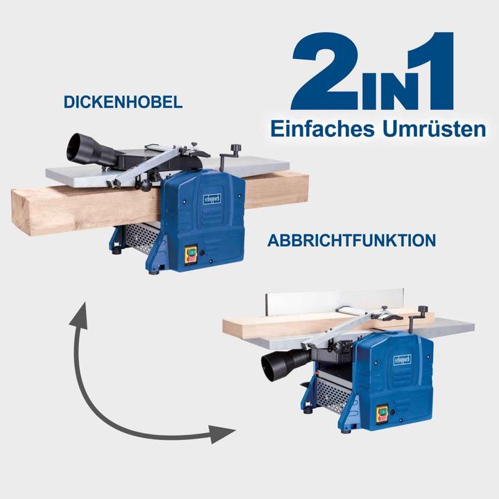 Image du produit Scheppach Niveleuse avec ébarbage HMS860