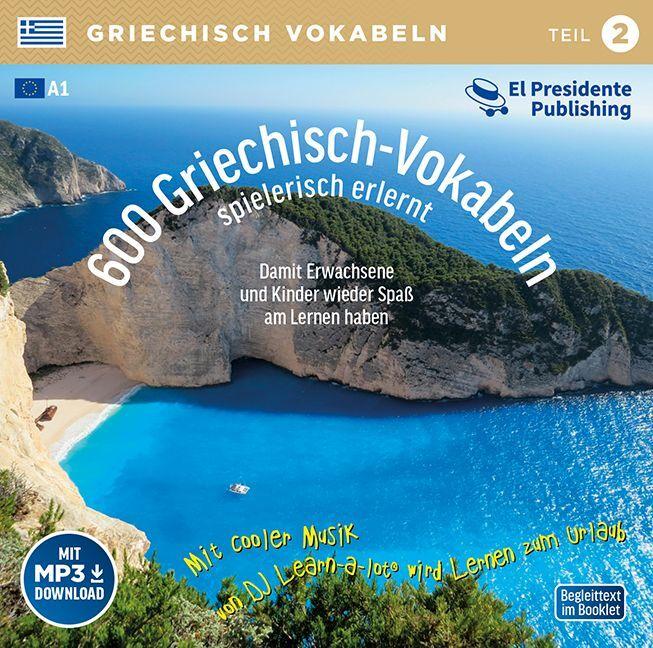 Image du produit 600 Griechisch-Vokabeln.A1.2.CD.GR-V-2 (Grec, Horst D. Florian, 2020)