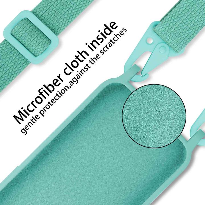 Produktbild Cadorabo TPU Cover Handy Kette Liquid (Apple iPhone 12 mini)