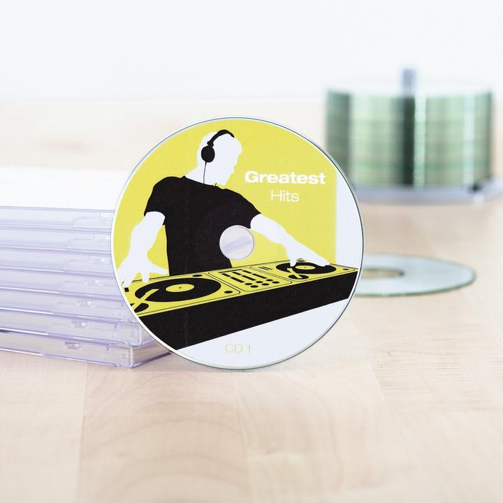 Actual product image HERMA CD labels A4