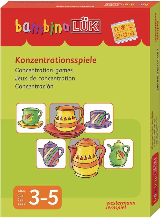 Image du produit Jeux de concentration (Allemand, Anglais, Multilingue, Espagnol, Français)