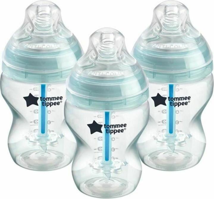 Actual product image Tommee Tippee TOMMEE TIPPE bottle ADVANCED ANTI-COLIC, 260 ml, 3 pcs., 422746 (260 ml)