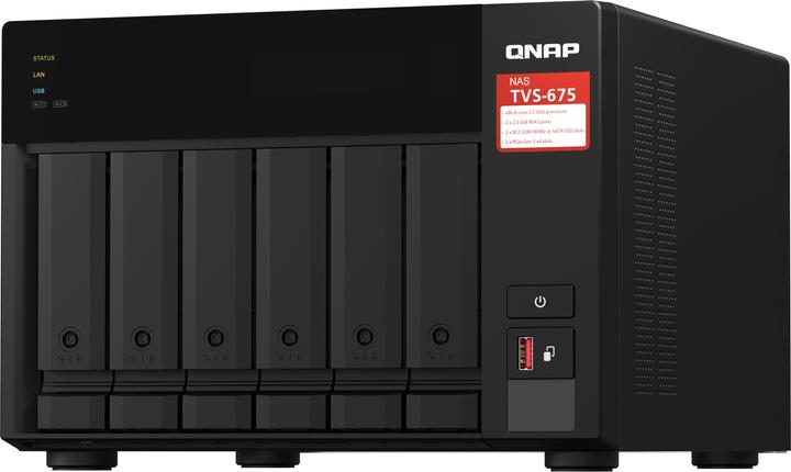 Image du produit QNAP TVS-675-8G (0 TB)