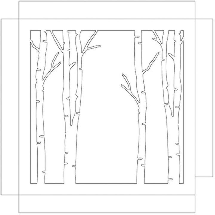 Immagine prodotto Ursus Scatola d'ombra Set Artigianato Foresta Invernale, 19 x 19 cm, 1 pezzo