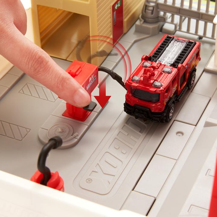 Actual product image Matchbox Fire station playset