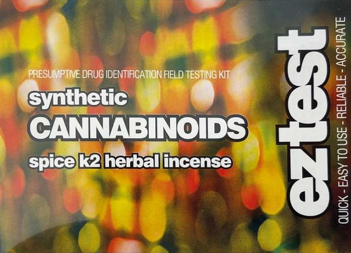 Actual product image EZ Test Synthetic Cannabinoids - Spice - K2 - Herbal incense (1 x)