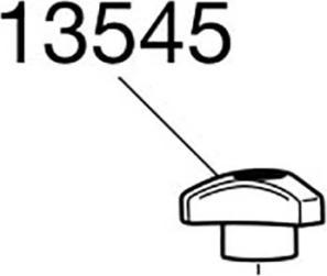 Actual product image Thule Star knob nut