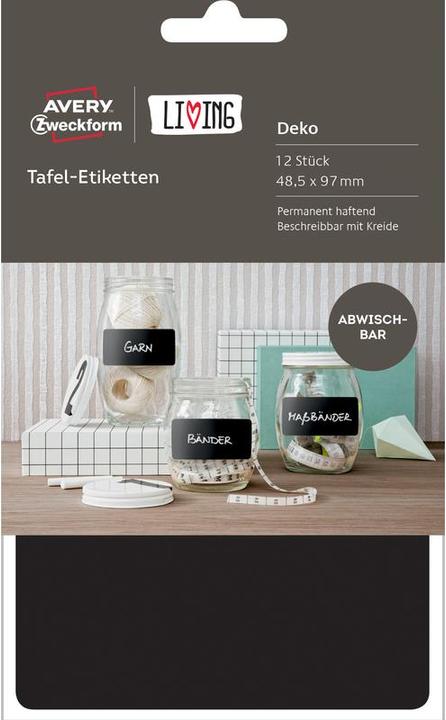 Produktbild Avery Living Tafeletiketten