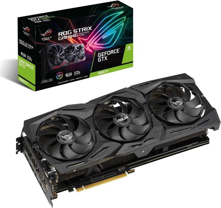 Produktbild ASUS GeForce GTX 1660 Ti ROG STRIX GAMING (6 GB)