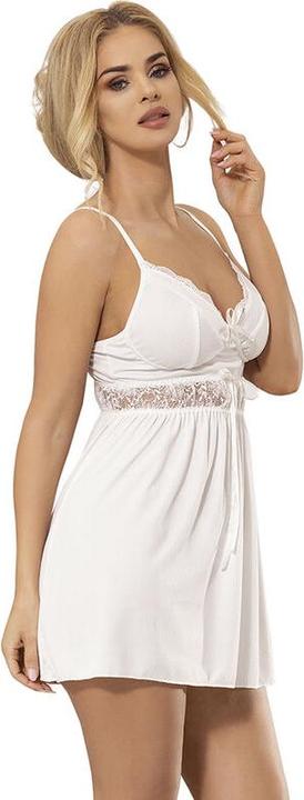 Actual product image Subblime Babydoll V-Neck With Bow Detail White L/Xl (L, XL)