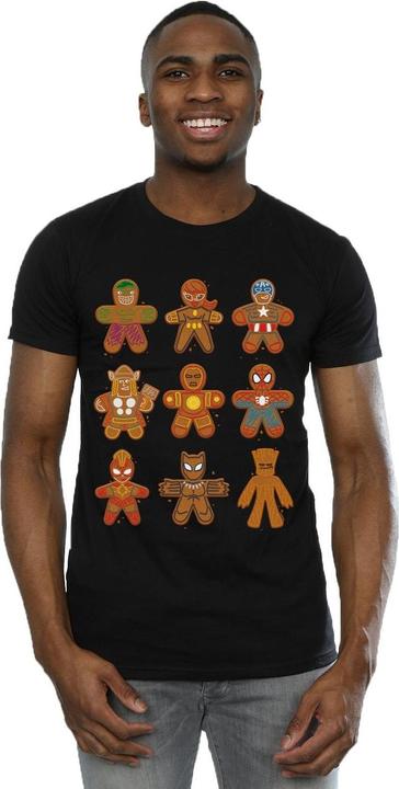 Produktbild Avengers Christmas Gingerbread TShirt (3XL)