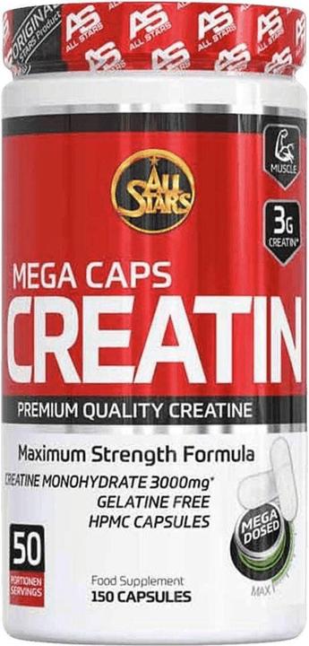 Produktbild All Stars Creatin Mega Caps (150 Stück, Kapseln, 300 g)