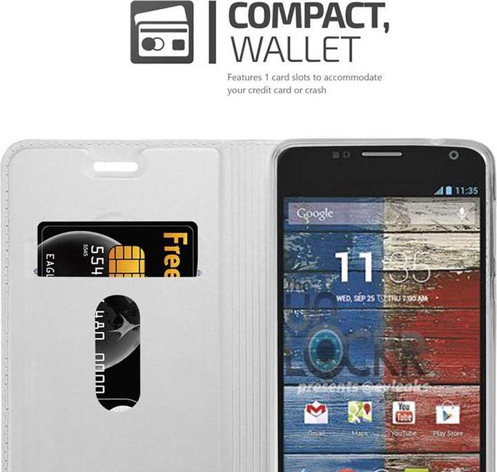 Image du produit Cadorabo Book Classy Style Cover (Motorola Moto G2 (2nd Gen))