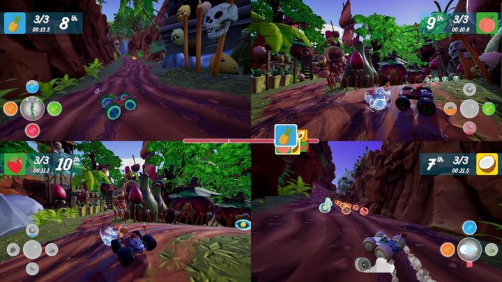 Produktbild Pqube All-Star Fruit Racing, Switch (Switch, Multilingual)