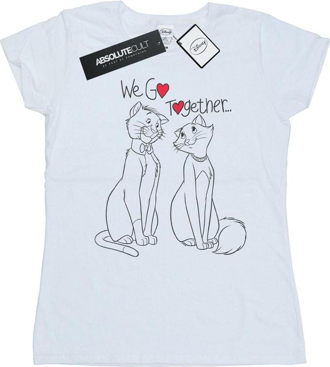 Immagine prodotto Disney Aristocats We Go Together Maglietta Donna (XL)