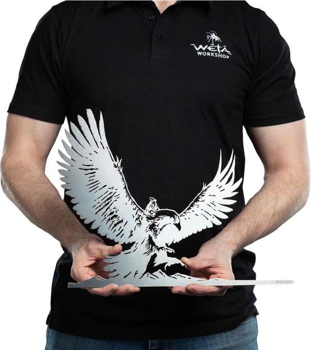 Actual product image Weta Workshop The Lord of the Rings Metalbird Gandalf on Gwaihir 30 cm