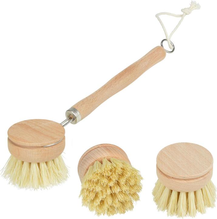 Natura Punto Dish brush with replacement heads (1 pcs.)