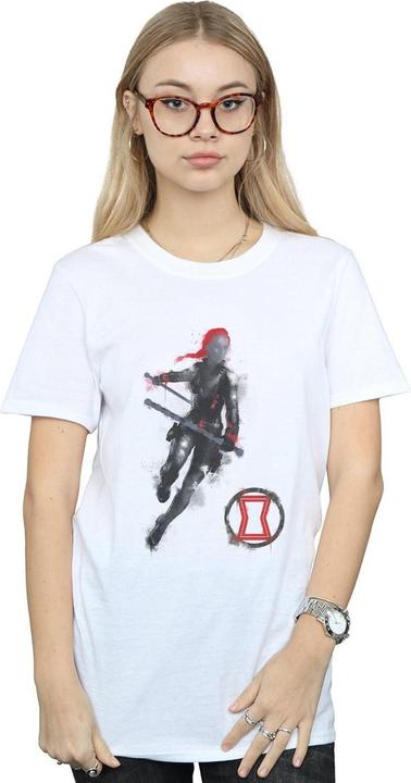 Produktbild Avengers Endgame Painted Black Widow TShirt (5XL)